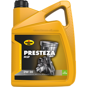 Obrázek pro výrobce Presteza MSP 0W-20 5 L balení